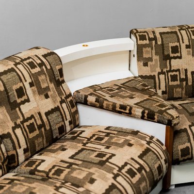 Vintage 5 -Seater Modular Sofa Fabric 1970s, Set of 7-ZLY-1335504