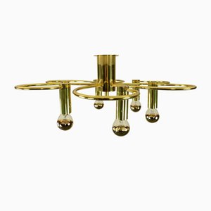 Vintage 6-Light Gilded Flush Mount from Cosack-FUP-1003345