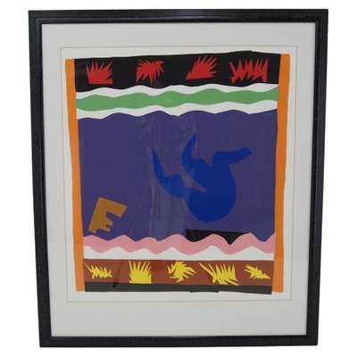 Vintage Abstract Poster by Henri Matisse, 1990s-TZ-1257661