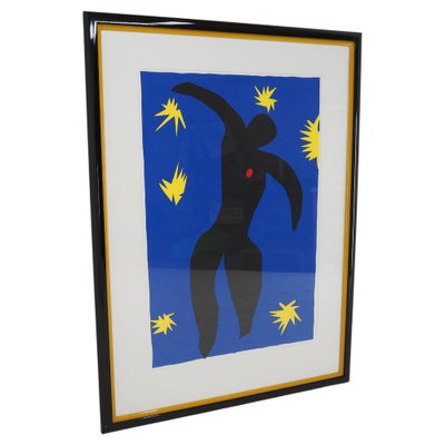 Vintage Abstract Poster Icarus by Henri Matisse, 1990s-TZ-1257668