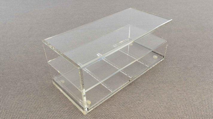 Vintage Acrylic Glass Coffee Table-EE-1368317