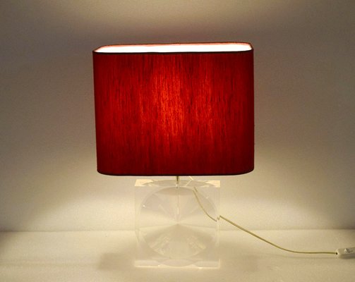 Vintage Acrylic Table Lamp from Romeo Rega, 1970s-HS-2016249