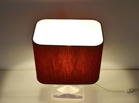 Vintage Acrylic Table Lamp from Romeo Rega, 1970s-HS-2016249