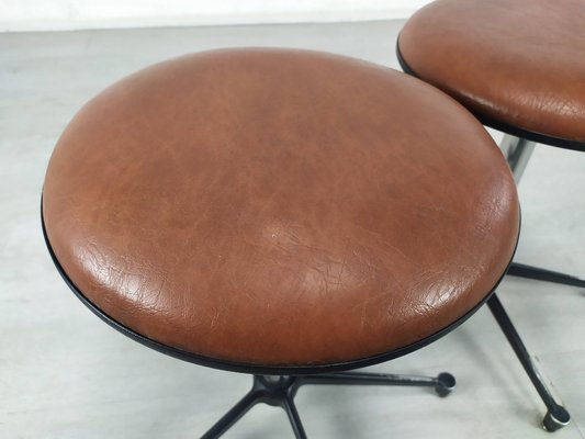 Vintage Adjustable Stools, Set of 2-EAD-1066953