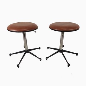 Vintage Adjustable Stools, Set of 2-EAD-1066953