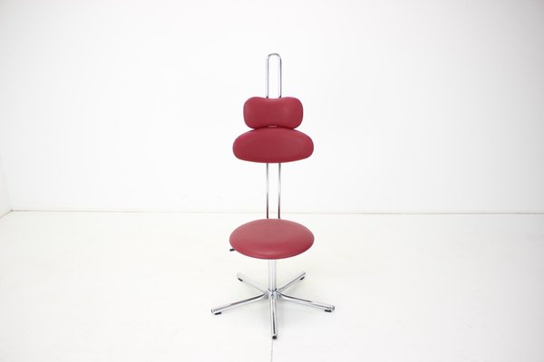 Vintage Adjustable Swivel Chair, 1980s-TZ-1296240