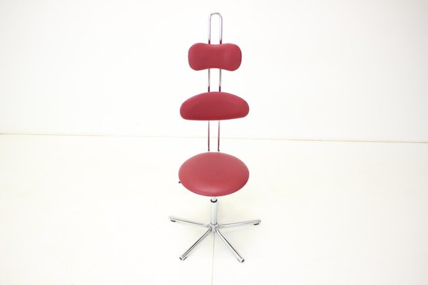 Vintage Adjustable Swivel Chair, 1980s-TZ-1296240