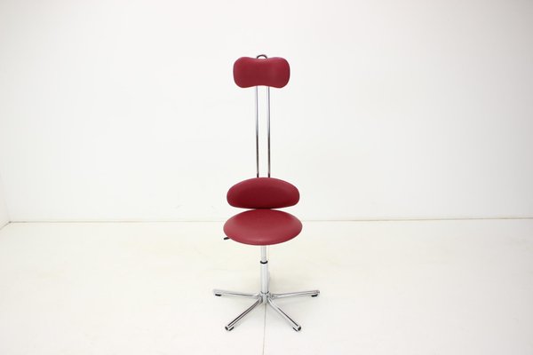 Vintage Adjustable Swivel Chair, 1980s-TZ-1296240