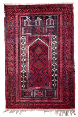 Vintage Afghan Baluch Prayer Rug, 1940s-JZV-1377257