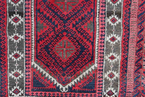 Vintage Afghan Baluch Prayer Rug, 1940s-JZV-1377257