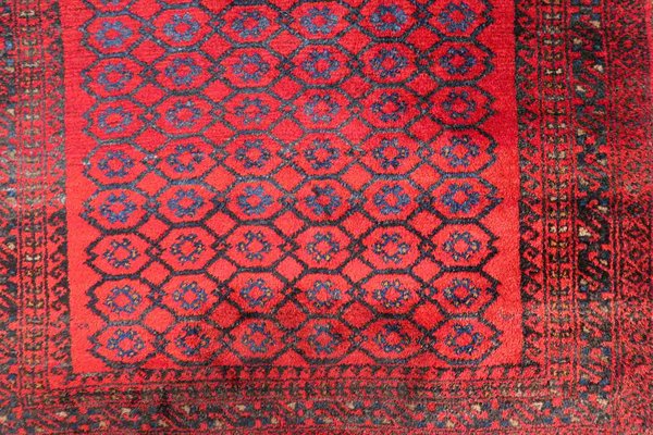 Vintage Afghan Baluch Rug, 1950s-JZV-1361399