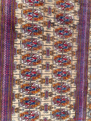 Vintage Afghan Boukhara Design Rug-YMM-1061580