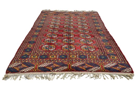 Vintage Afghan Buchara Rug, 1980s-AIV-1724474