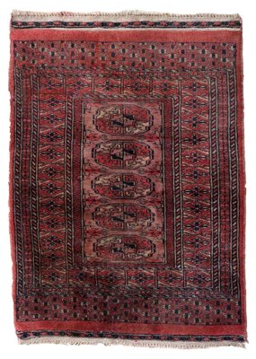 Vintage Afghan Ersari Rug, 1960s-JZV-1340854