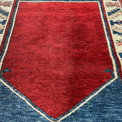 Vintage Afghan Hand-Knotted Kazak Rug-AIV-1128959