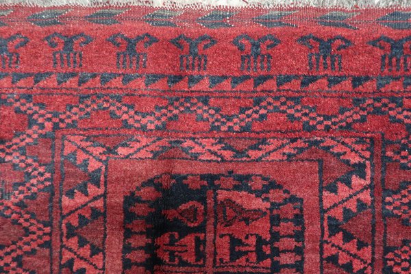 Vintage Afghan Handmade Ersari Rug, 1940s-JZV-1703301