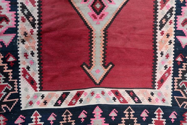 Vintage Afghan Handmade Herati Kilim Rug, 1960s-JZV-1746430