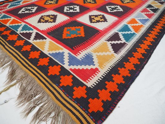 Vintage Afghan Nomadic Kilim Rug-UZN-1393496