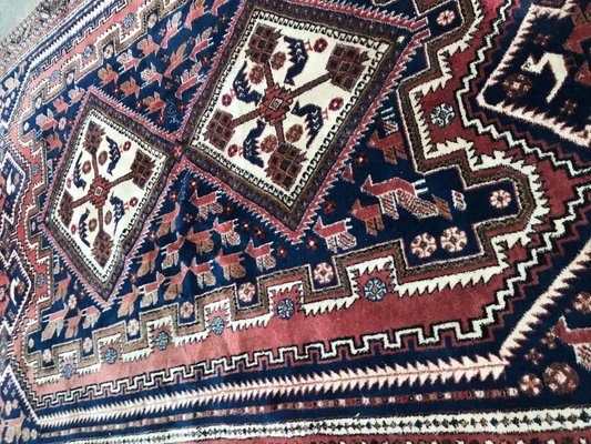 Vintage Afshar Rug-YMM-1062049