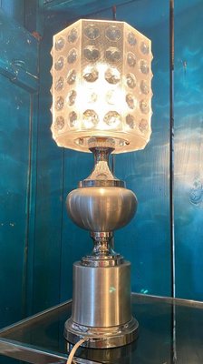 Vintage Aluminium Table Lamp-DY-1705362