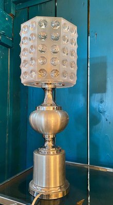 Vintage Aluminium Table Lamp-DY-1705362