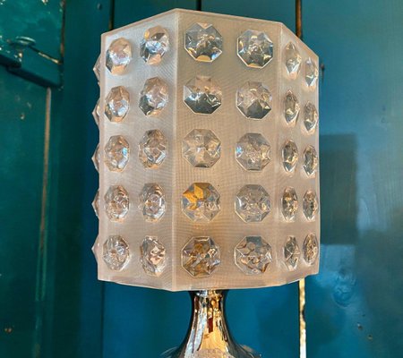 Vintage Aluminium Table Lamp-DY-1705362