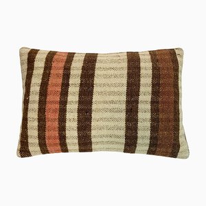 Vintage Anatolian Kilim Cushion Cover-AIV-825684