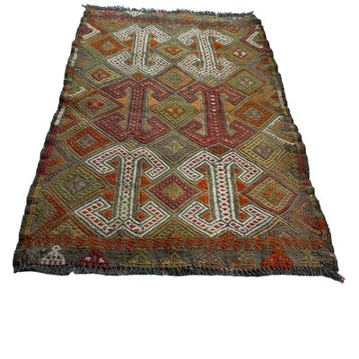 Vintage Anatolian Turkish Kilim Rug-AIV-1283776