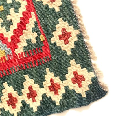 Vintage Anatolian Wool Flatwave Kilim Rug, 1960s-GIW-1732270