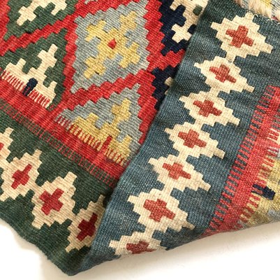 Vintage Anatolian Wool Flatwave Kilim Rug, 1960s-GIW-1732270