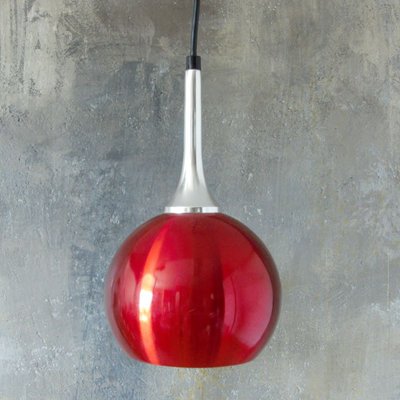 Vintage Anodized Aluminum Ceiling Light, 1960s-WK-727607