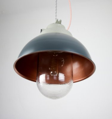 Vintage Anthracite Industrial Pendant Lamp from TEP-HGJ-739232