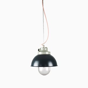 Vintage Anthracite Industrial Pendant Lamp from TEP-HGJ-739232