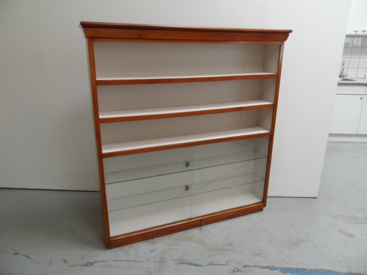 Vintage Apothecary Cabinet in Cherry Wood, 1930s-PNJ-2027944