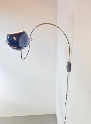 Vintage Arc Sphere Wall Lamp in Chrome from Gepo Design, 1970s-AXJ-2038023