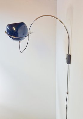 Vintage Arc Sphere Wall Lamp in Chrome from Gepo Design, 1970s-AXJ-2038023