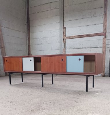 Vintage Architect Sideboard, 1950s-GO-1819992