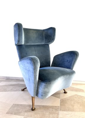 Vintage Armchair by Giulio Minoletti, 1950s-NWG-1782663