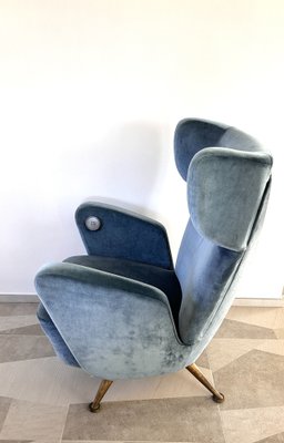 Vintage Armchair by Giulio Minoletti, 1950s-NWG-1782663