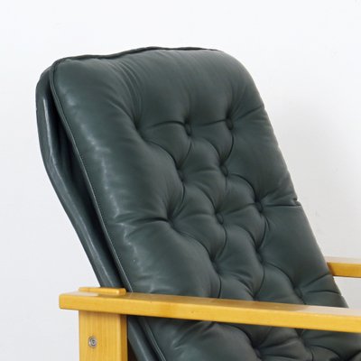 Vintage Armchair in Leather-JUN-1811946