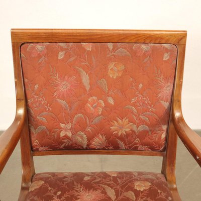 Vintage Armchair in Mahogany, 1950s-VMM-1345469