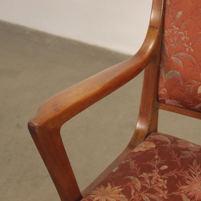 Vintage Armchair in Mahogany, 1950s-VMM-1345469