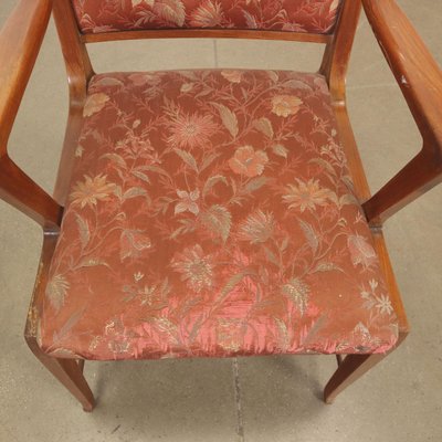 Vintage Armchair in Mahogany, 1950s-VMM-1345469