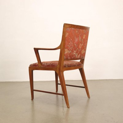 Vintage Armchair in Mahogany, 1950s-VMM-1345469