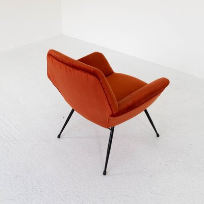 Vintage Armchair in Red, 1950s-SXX-1739463