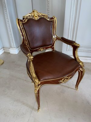 Vintage Armchair in Style of Francois Linke, Paris-FLW-1401975