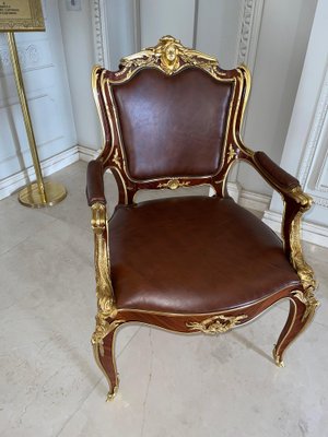 Vintage Armchair in Style of Francois Linke, Paris-FLW-1401975