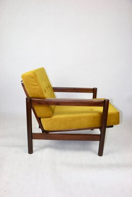 Vintage Armchair in Yellow Olive, 1970s-UJQ-1790503