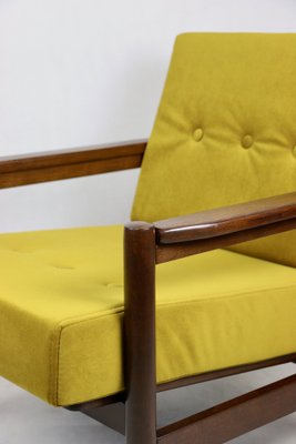 Vintage Armchair in Yellow Olive, 1970s-UJQ-1790503