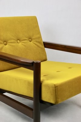 Vintage Armchair in Yellow Olive, 1970s-UJQ-1790503